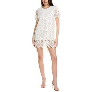 Snider Womens  Palm  Tunic Dress, White